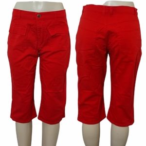 4/$20 • ROCK & ROSE • Red Hot Cropped Capri Jeans